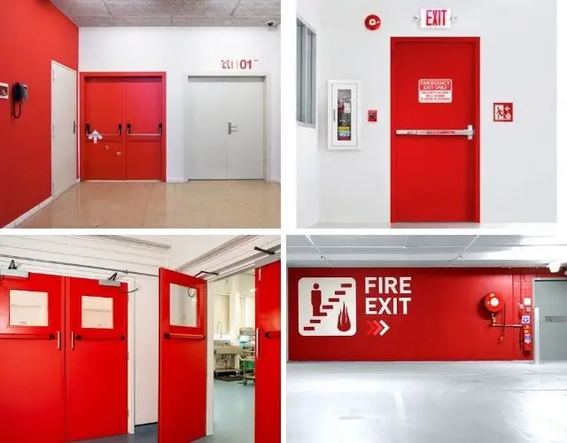 fire exit door