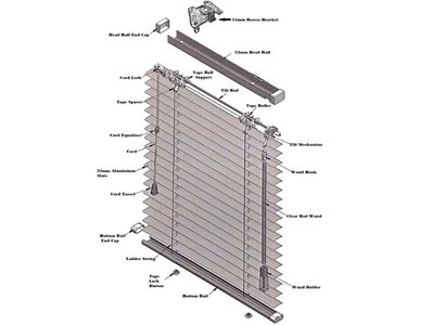 aluminum horizontal blinds