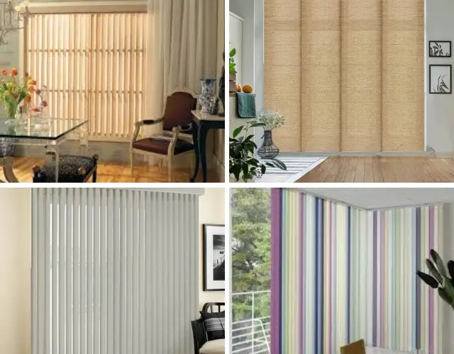 vertical fabric blinds